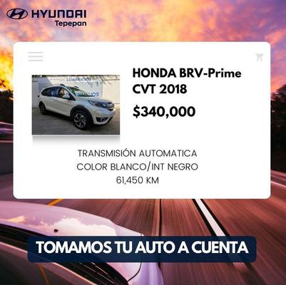 HONDA BRV-PRIME CVT 2018